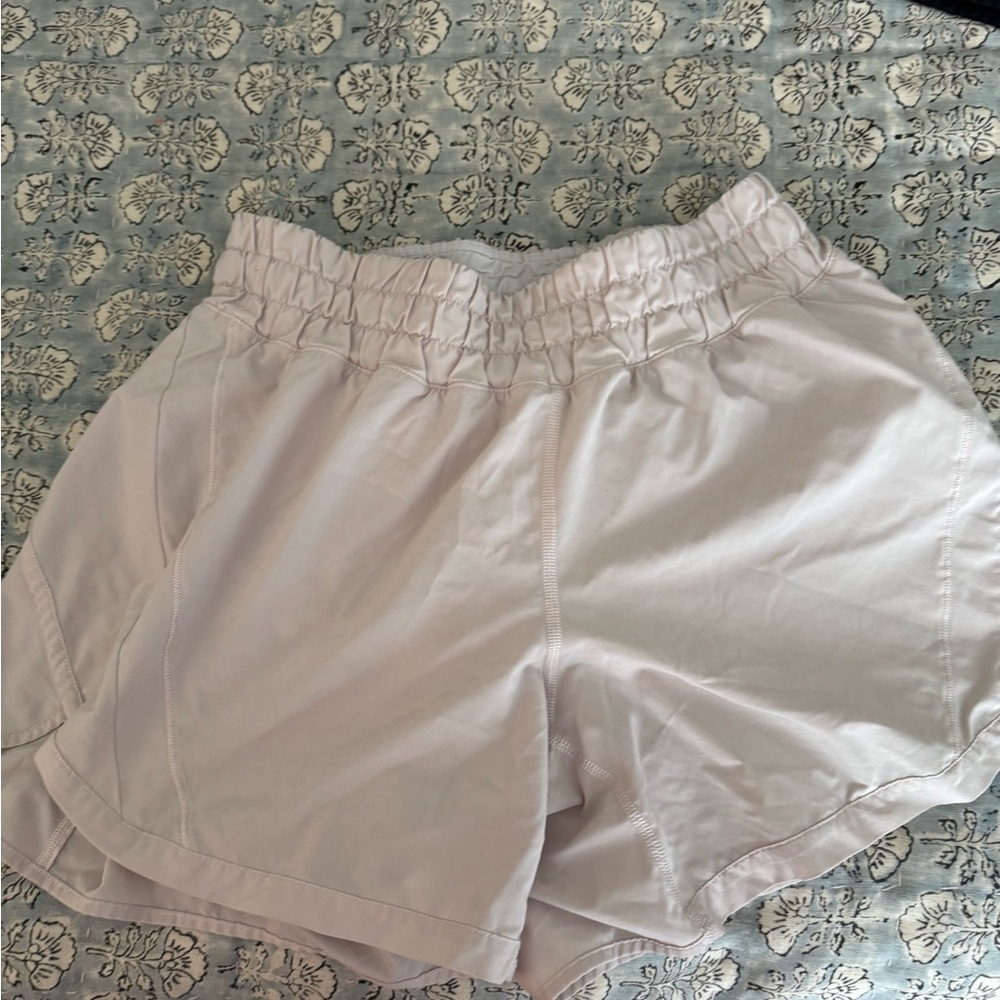 lululemon athletica Track That 5inch Shorts light pink